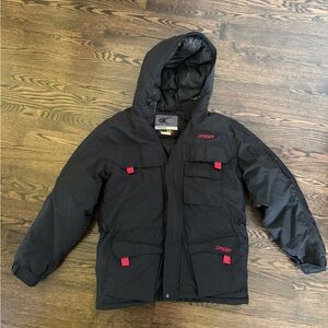 Spyder Men’s Jacket in Black with Red Accents